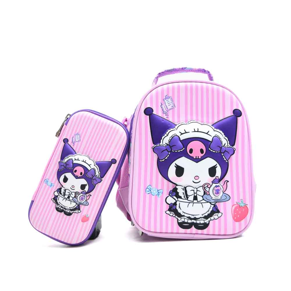 Kuromi Lunch Bag With A Pencil Case