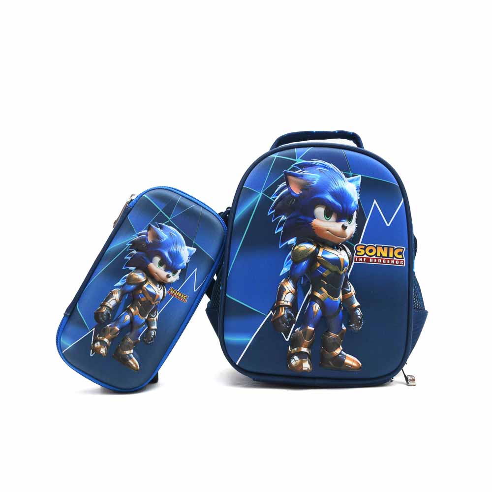 Sonic Lunch Bag With A Pencil Case