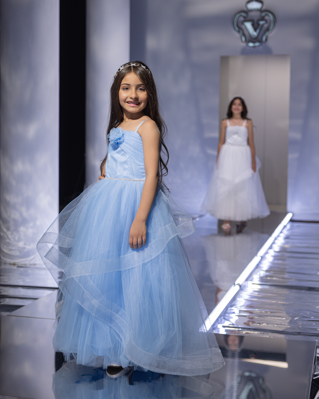 Snow White Glitter Tulle Dress