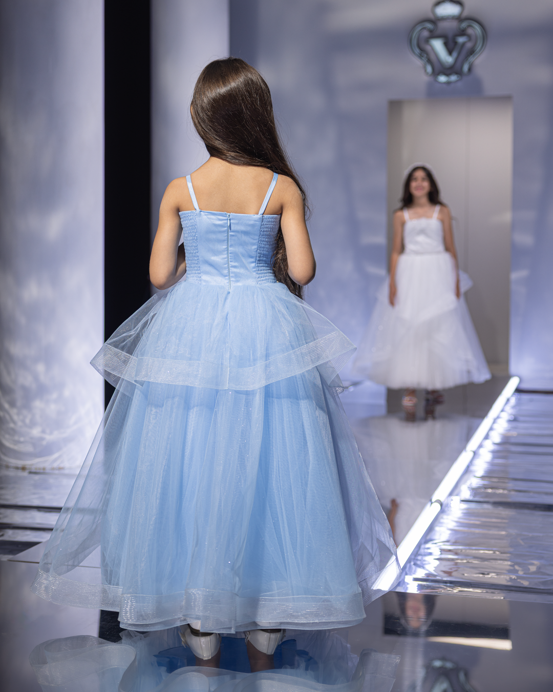 Snow White Glitter Tulle Dress