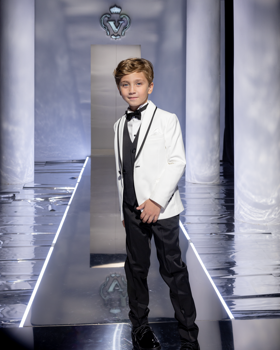 Shawl Collar Black Vest Suit