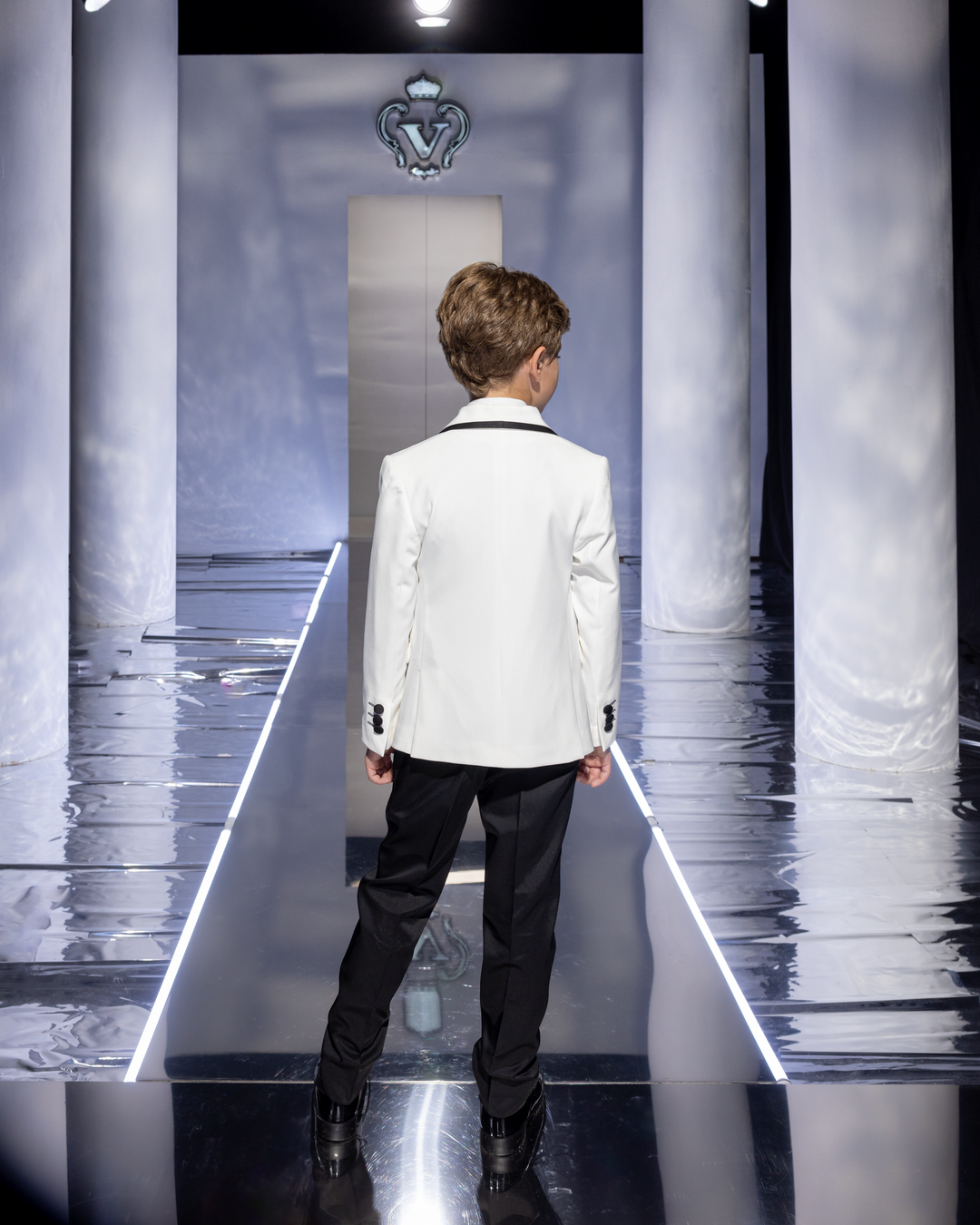 Shawl Collar Black Vest Suit