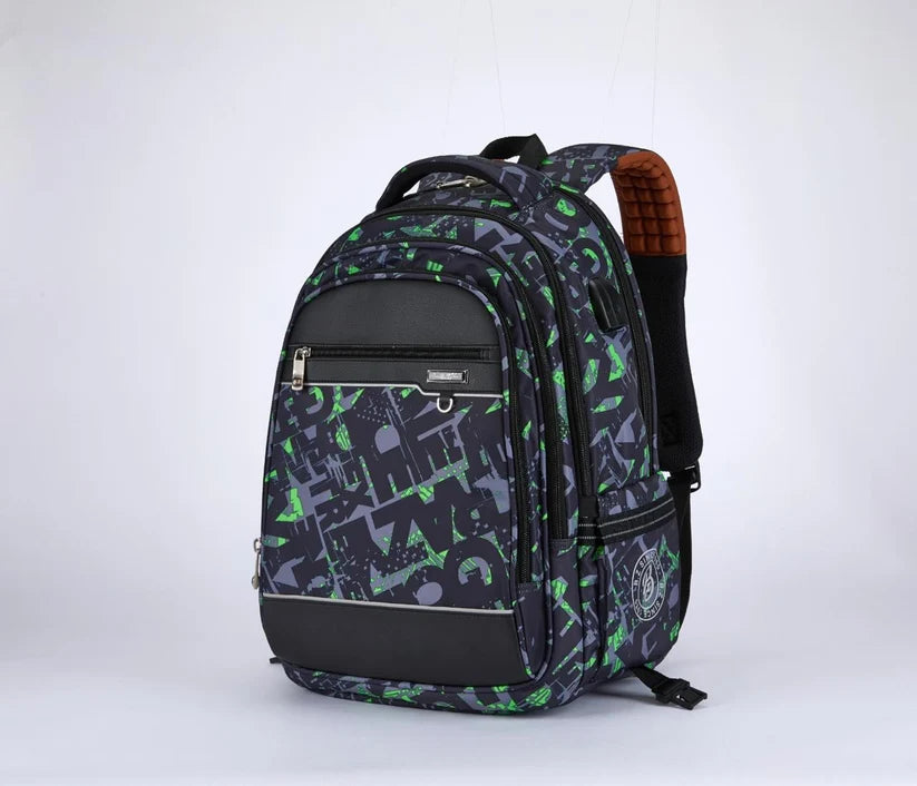 Urban Graphic Multi-Compartment Backpack