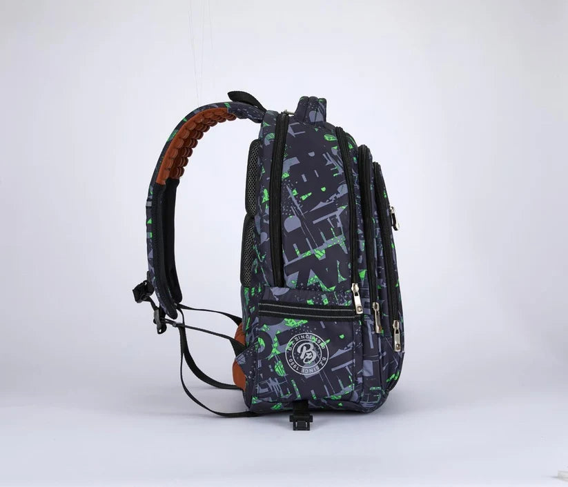 Urban Graphic Multi-Compartment Backpack