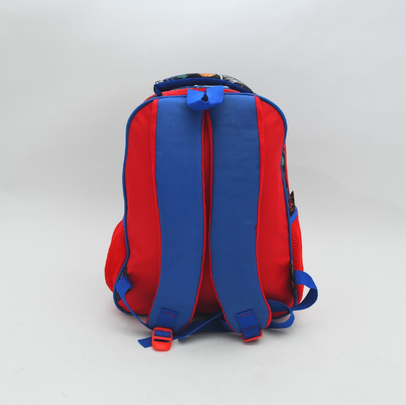 isney Cars Lightning McQueen Kids School Backpack – Red & Blue Speed Edition