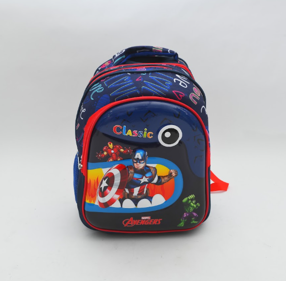 Avengers Heroes Captain America & Hulk School Bag