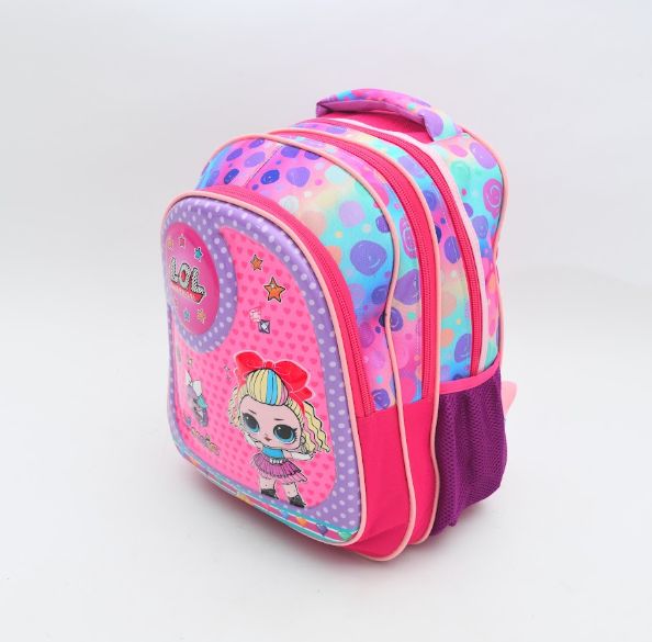 L.O.L. Surprise! Dolls Kids School Backpack – Vibrant Pink & Pastel Dots