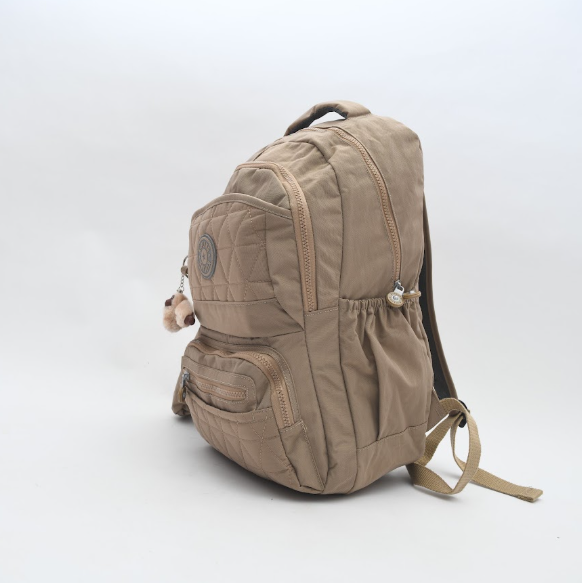 Quilted Diamond Lightweight School Backpack with Matching Pencil Case & Keychain