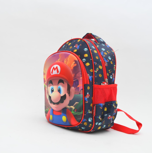 Super Mario 3D Character Kids Backpack