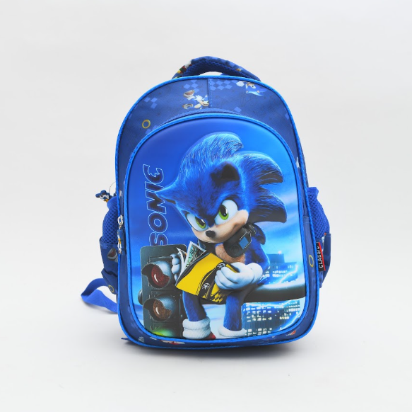 Sonic the Hedgehog 3D Character Kids Backpack
