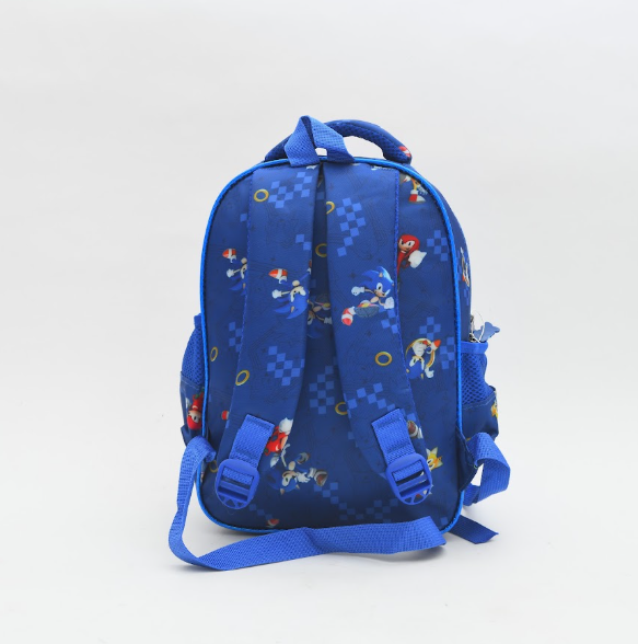 Sonic the Hedgehog 3D Character Kids Backpack
