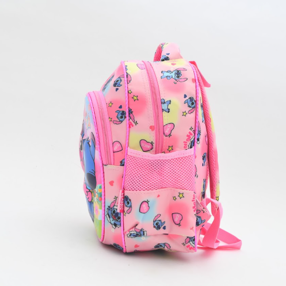 Disney Stitch and Angel "Aloha Stitch" Embossed Preschool Backpack