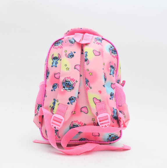 Disney Stitch and Angel "Aloha Stitch" Embossed Preschool Backpack