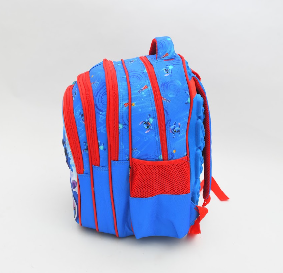 Disney Stitch Tropical Wave 3D School Backpack
