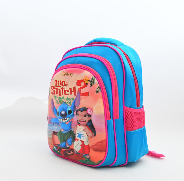 Disney Lilo & Stitch Hawaiian Beach 3D School Backpack