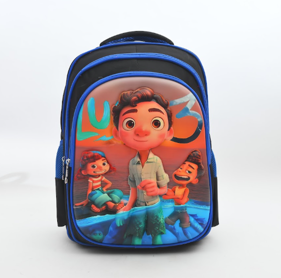 Luca & Friends 3D Embossed School Bag