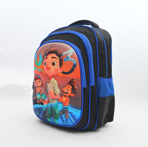 Luca & Friends 3D Embossed School Bag