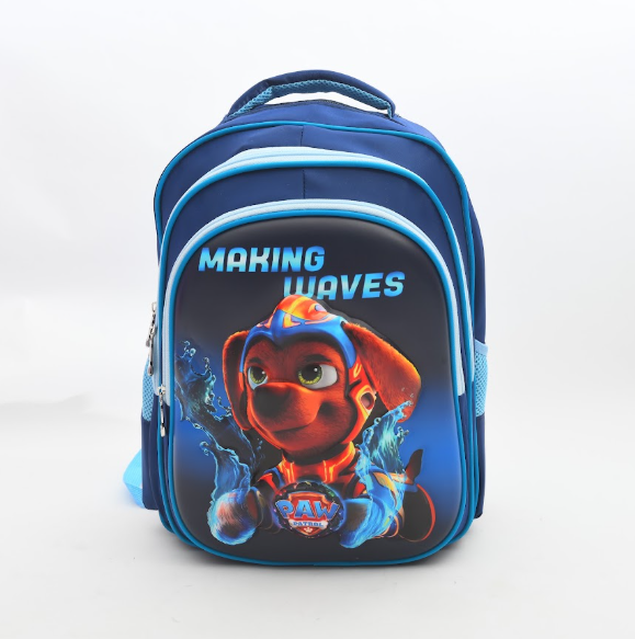 PAW Patrol Zuma "Making Waves" 3D School Backpack