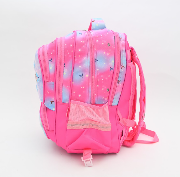 Disney Sofia the First 3D Embossed School Backpack - Bright Pink