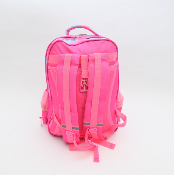 Disney Sofia the First 3D Embossed School Backpack - Bright Pink