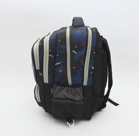 DC Batman Gotham Knight 3D School Backpack - Stealth Black