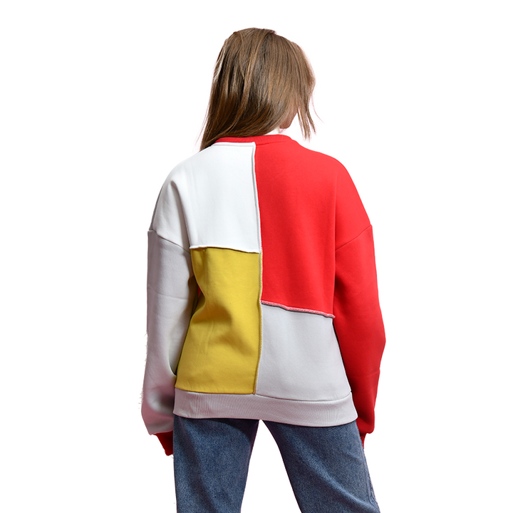 Color-Block Mosaic Sw Shirt