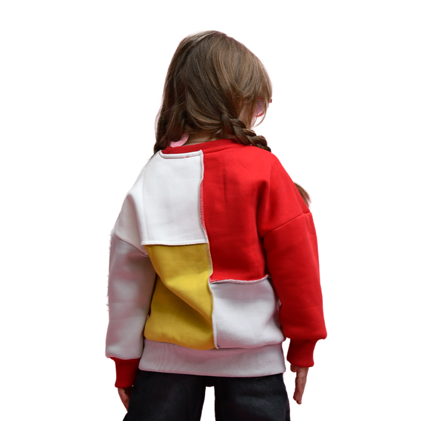 Color-Block Mosaic Sw Shirt