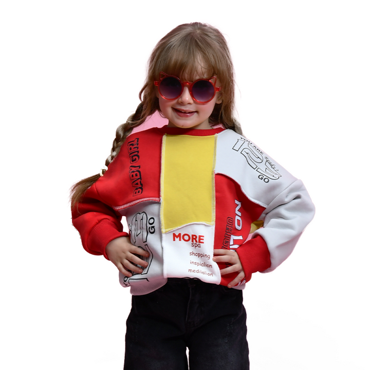 Color-Block Mosaic Sw Shirt