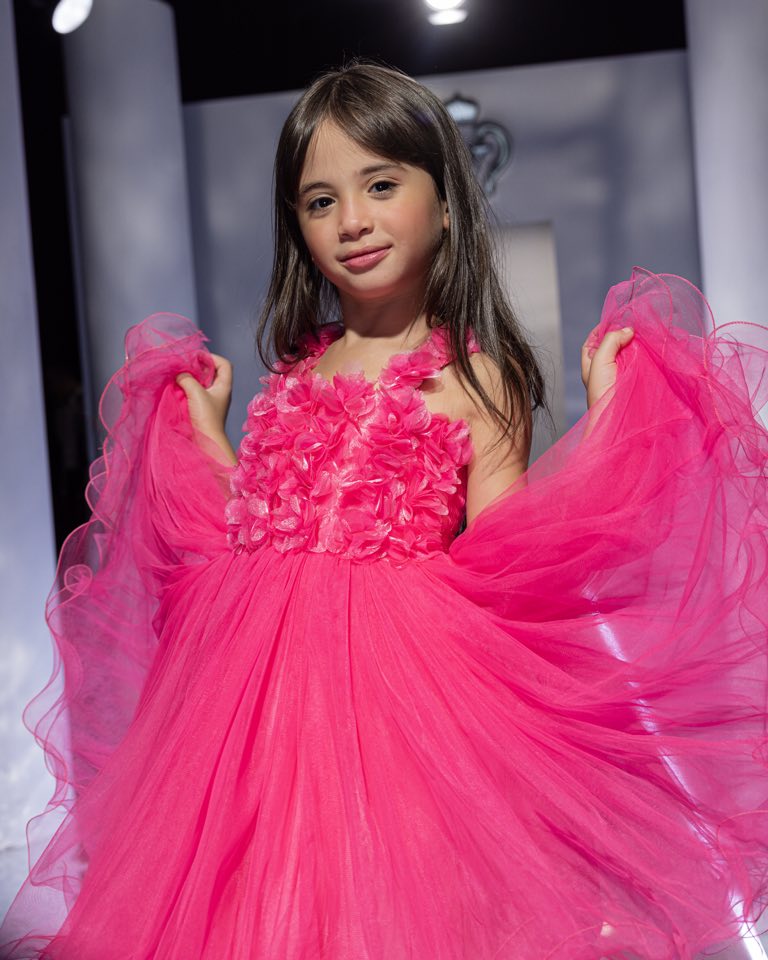 Petal Applique Tutu Dress