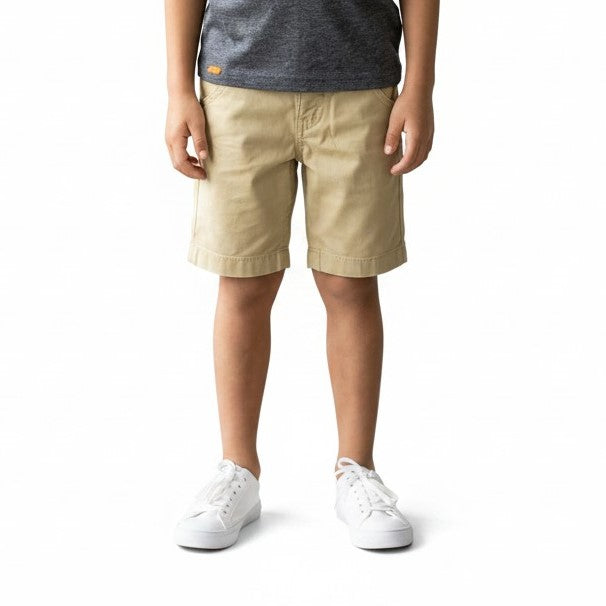 Boys' Classic Khaki Chino Shorts