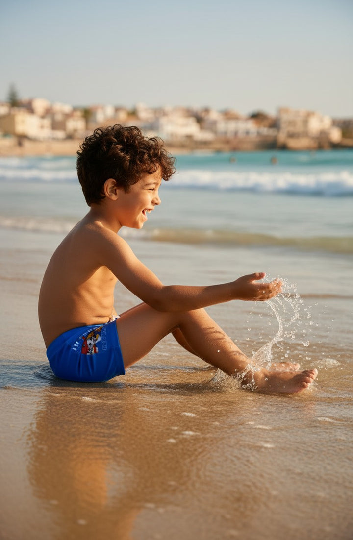 Boys' Character Print Active Swim Trunks