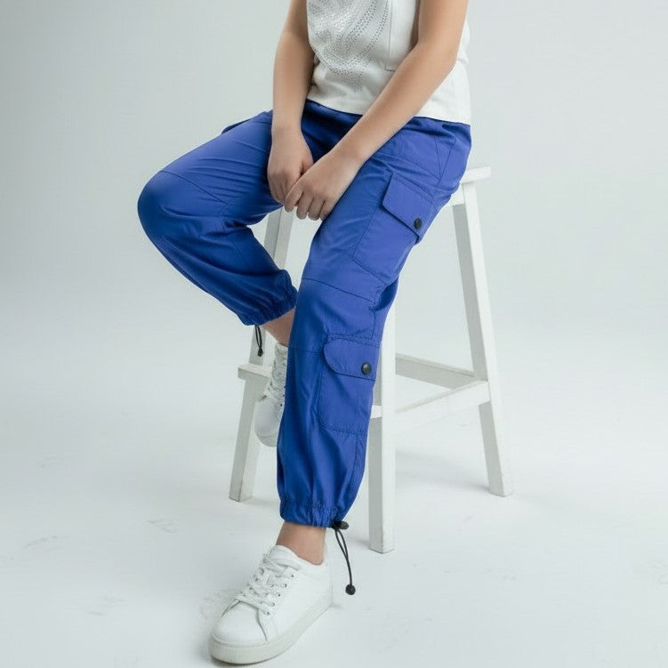 Kids' Multi-Pocket Utility Cargo Pants