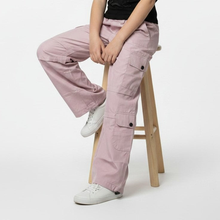 Kids' Multi-Pocket Utility Cargo Pants