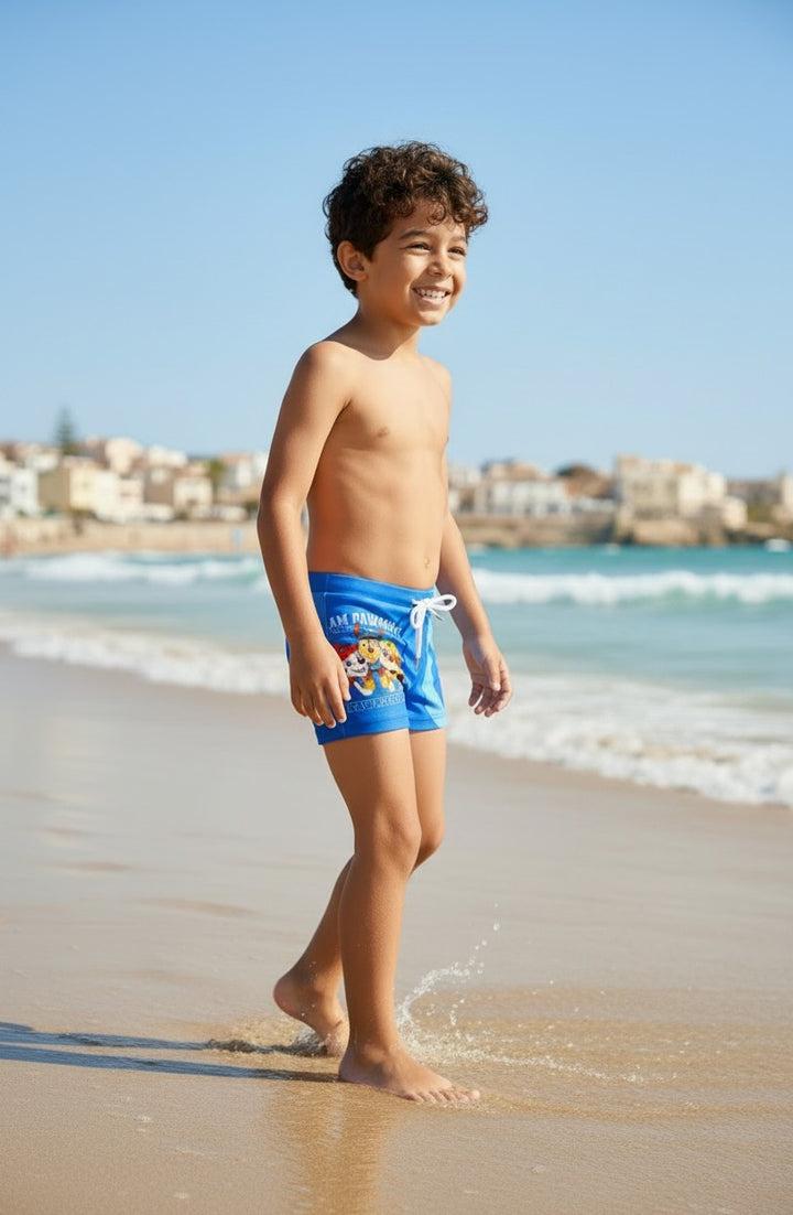 Boys' Character Print Active Swim Trunks