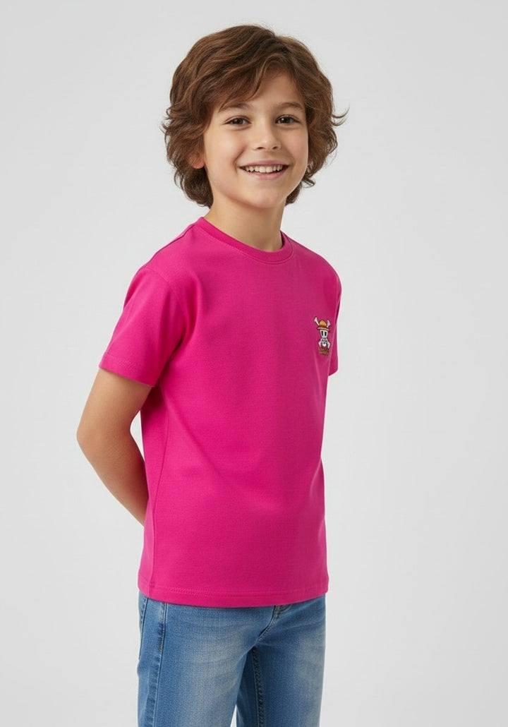 Kids Anime Graphic Cotton T-Shirt