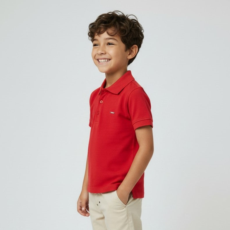 Kids' Premium Short-Sleeve Essential Polo