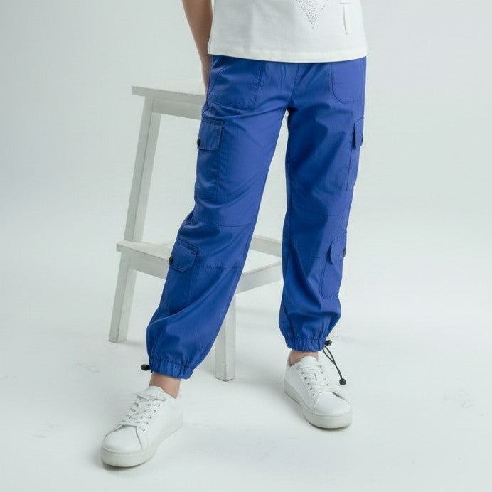 Kids' Multi-Pocket Utility Cargo Pants