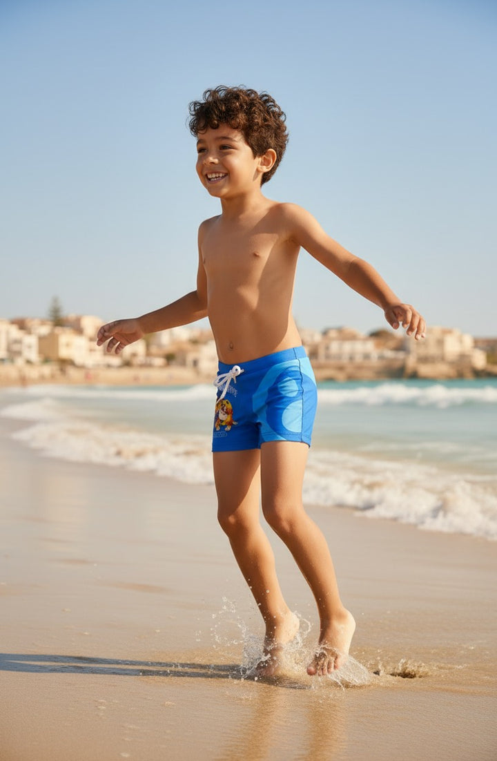 Boys' Character Print Active Swim Trunks