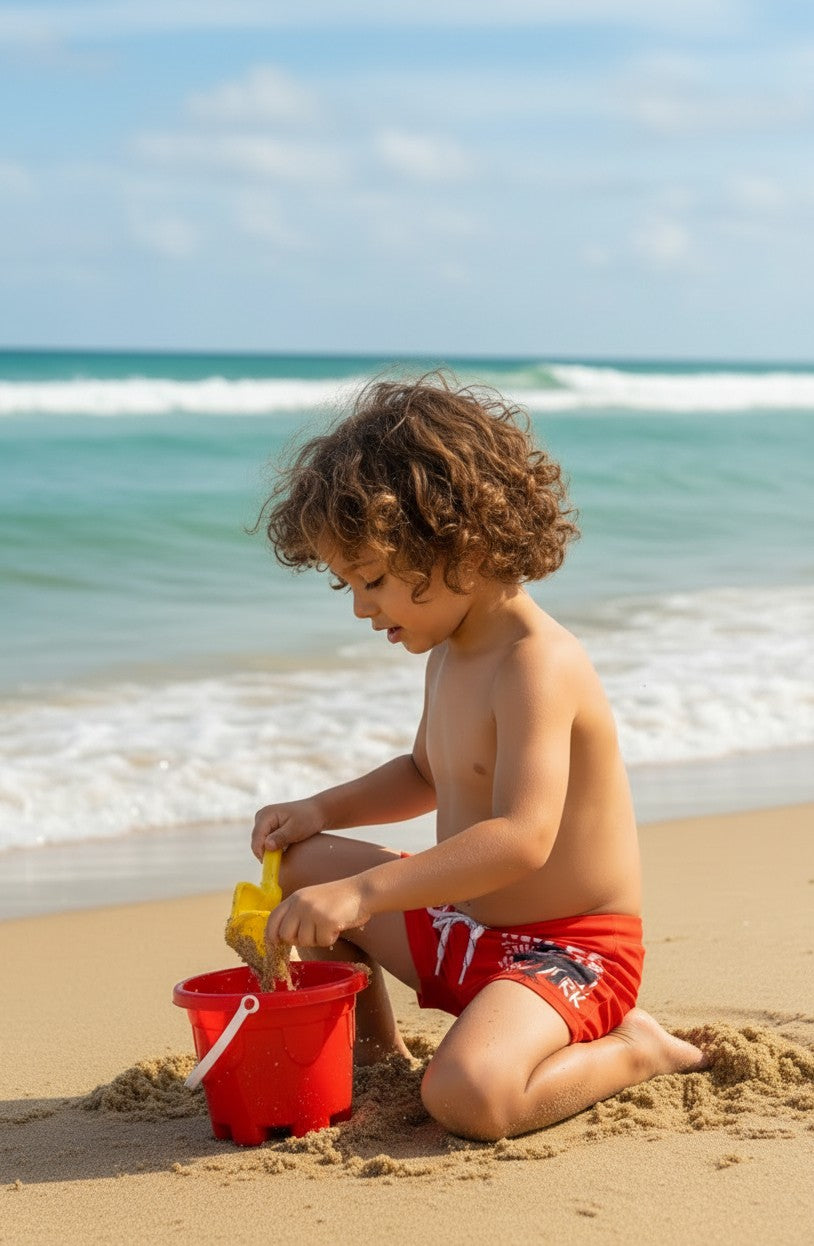 Boys' Character Print Active Swim Trunks