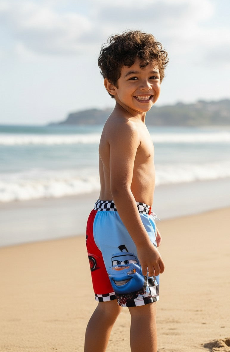 Boys' Character Print Active Swim Trunks