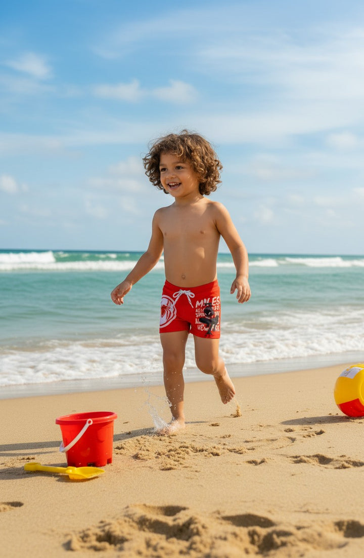 Boys' Character Print Active Swim Trunks