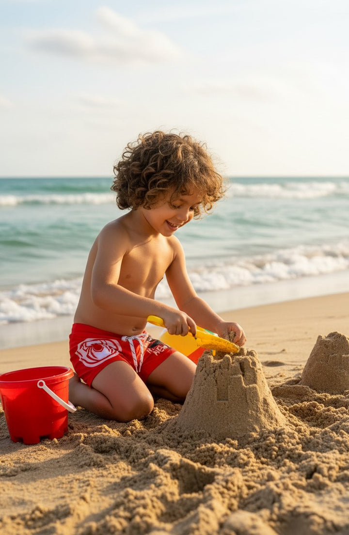 Boys' Character Print Active Swim Trunks