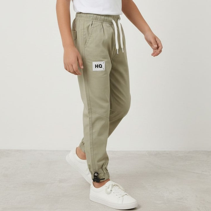 Boys' Adjustable Elastic Cuff Joggers
