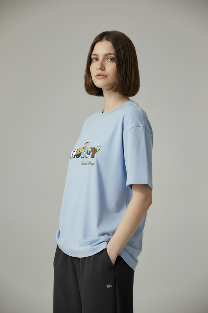 Retro Toy Story Inspired Drop-Shoulder Tee