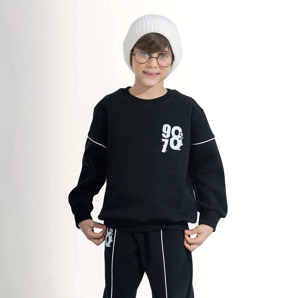 Urban Graphic Print Sweat Set