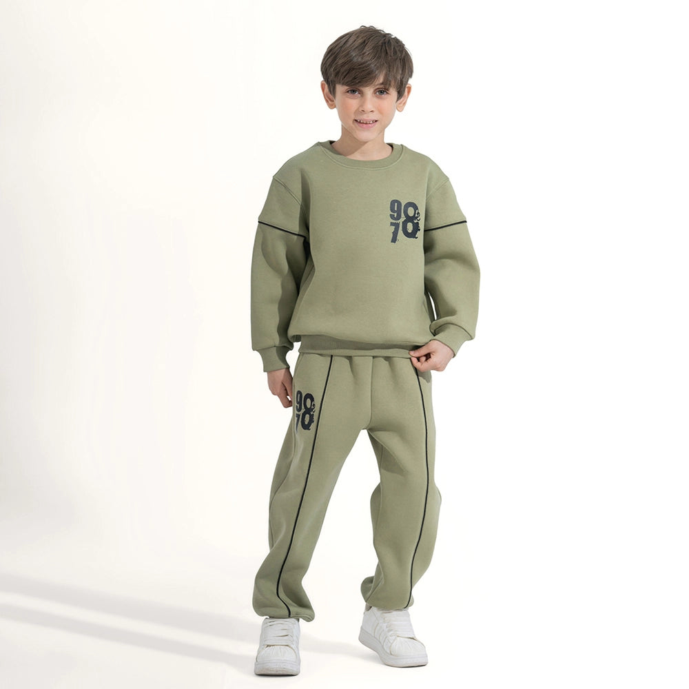 Urban Graphic Print Sweat Set