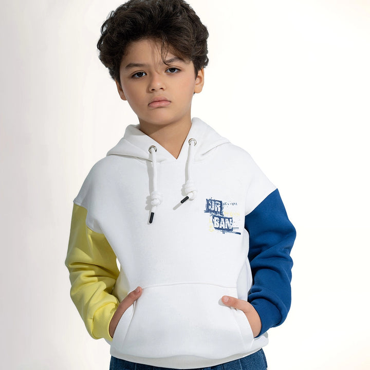 Color Block Urban Hoodie