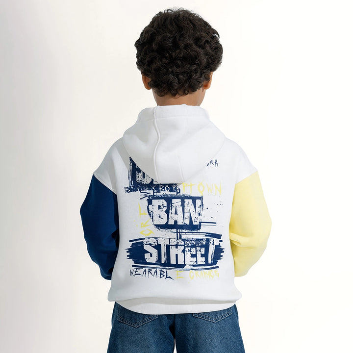 Color Block Urban Hoodie