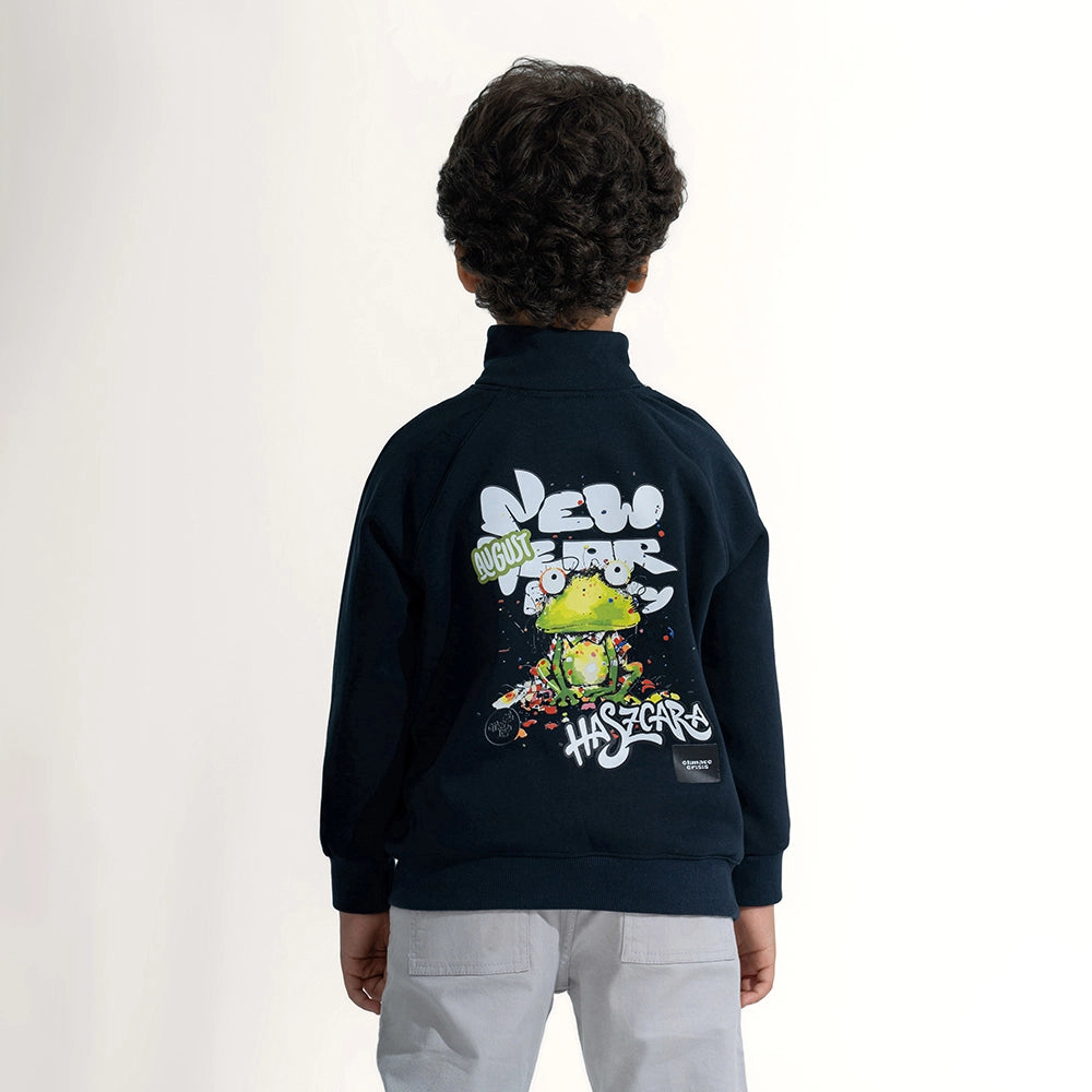 Frog Quarter-Zip Sweatshirt