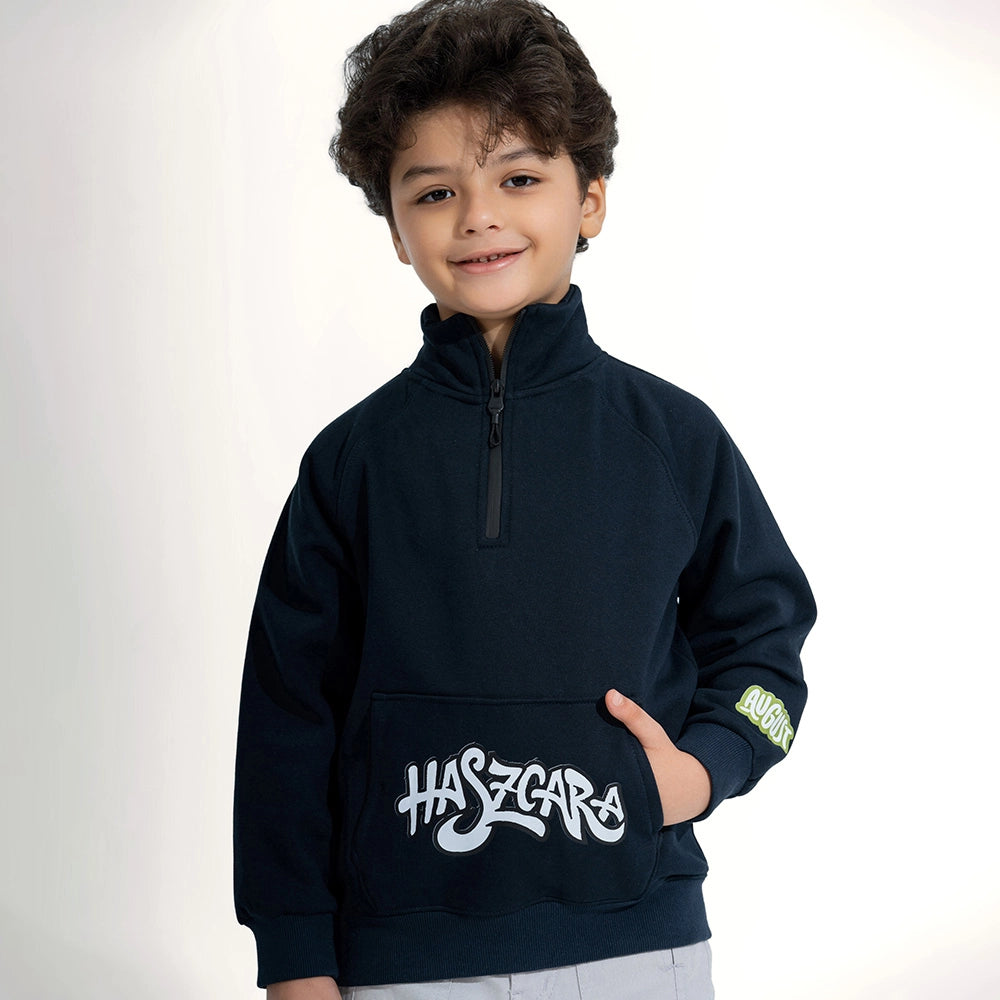 Frog Quarter-Zip Sweatshirt